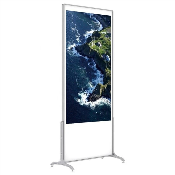 55 Inch Floor Standing Digital Signage LED Advertising Display